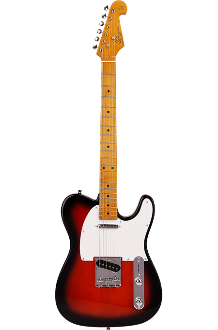 SX Guitars - Vintage Series 'SST62+' Electric Guitar S-Style - 3
